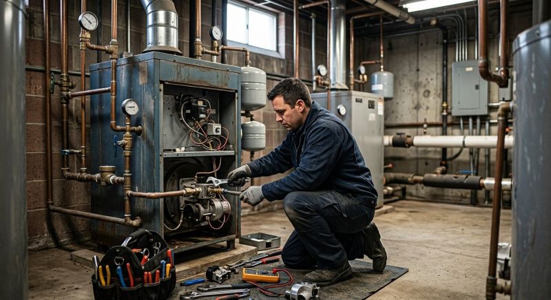 Commercial Water Heater Repair project example